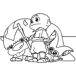 Avatar: El Último Maestro Aire - Dibujos para colorear gratis