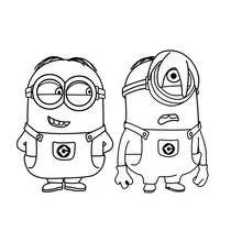 Despicable Me - Dibujos para colorear gratis
