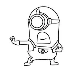 Despicable Me 4 - Dibujos para colorear gratis