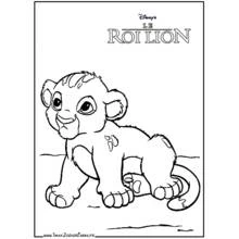 El Rey León - Dibujos para colorear gratis El Rey León - Dibujos para colorear gratis