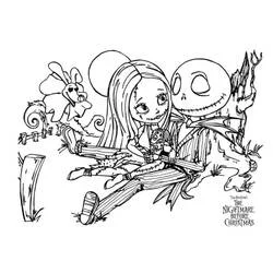 Dibujo Jack Skellington #202298 para imprimir y colorear Dibujo Jack Skellington #202298 para imprimir y colorear