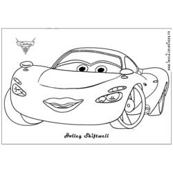 Los Bagnoles (Cars) - Dibujos para colorear gratis