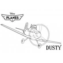 Planes - Dibujos para colorear gratis
