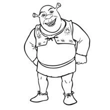Shrek - Dibujos para colorear gratis