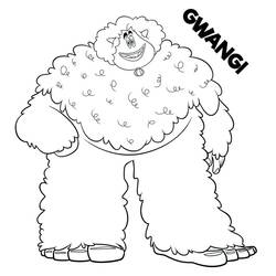 Smallfoot - Dibujos para colorear gratis
