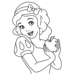 Snow White - Dibujos para colorear gratis