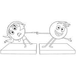 The Emoji Movie - Dibujos para colorear gratis