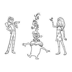 The Lorax - Dibujos para colorear gratis