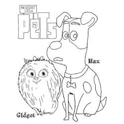 The Secret Life of Pets - Dibujos para colorear gratis