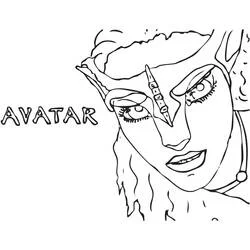 Avatar - Dibujos para colorear gratis