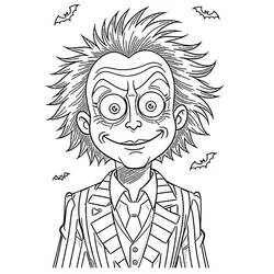 Beetlejuice - Dibujos para colorear gratis