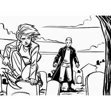 Buffy Cazavampiros - Dibujos para colorear gratis