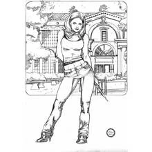 Buffy Cazavampiros - Dibujos para colorear gratis