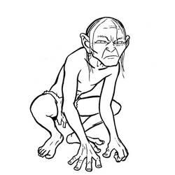 El Hobbit - Dibujos para colorear gratis