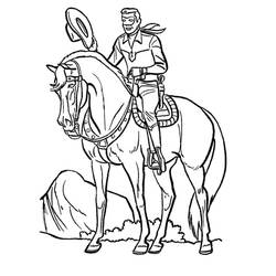 Zorro - Dibujos para colorear gratis