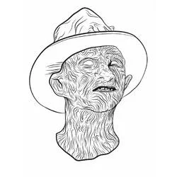 Freddy Krueger - Dibujos para colorear gratis