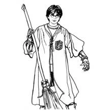Harry Potter - Dibujos para colorear gratis