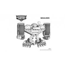 Dibujo de Boulder el Rescue Bot de pie para colorear Dibujo de Boulder el Rescue Bot de pie para colorear