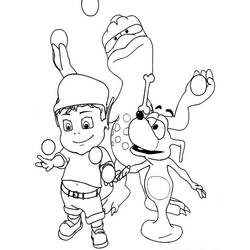 Adiboo - Dibujos para colorear gratis
