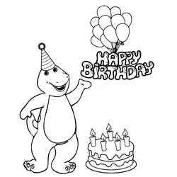 Barney - Dibujos para colorear gratis