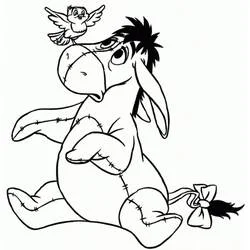 Eeyore - Dibujos para colorear gratis