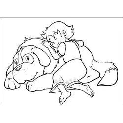 Heidi - Dibujos para colorear gratis