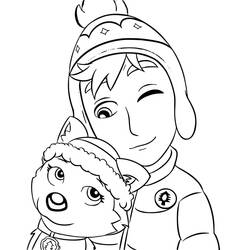 Jake PAW Patrol - Dibujos para colorear gratis