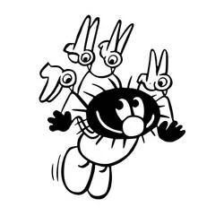 Little Hairy - Dibujos para colorear gratis