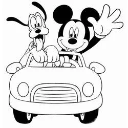 Mickey Mouse - Dibujos para colorear gratis