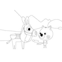 Mouk - Dibujos para colorear gratis