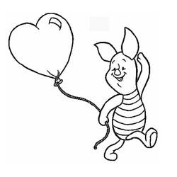 Dibujo Piglet (Personajes de Dibujos Animados) #209522 para colorear e imprimir gratis