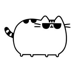 Pusheen - Dibujos para colorear gratis