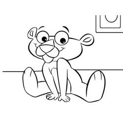 The Pink Panther - Dibujos para colorear gratis