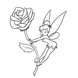 Tinker Bell - Dibujos para colorear gratis