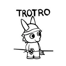 Trotro - Dibujos para colorear gratis