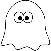 Fantasma - Dibujos para colorear gratis
