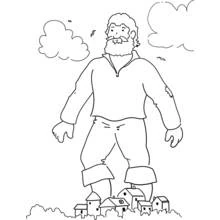 Gigante - Dibujos para colorear gratis