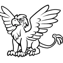 Grifo - Dibujos para colorear gratis