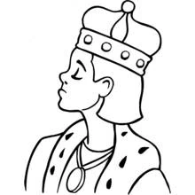 Rey - Dibujos para colorear gratis