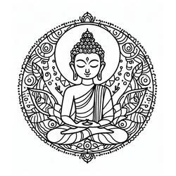 Buda - Dibujos para colorear gratis