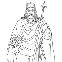 Clodoveo - Dibujos para colorear gratis