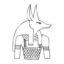 Mitología Egipcia - Dibujos para colorear gratis