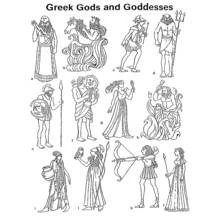 Religión y Mitología - Dibujos para colorear gratis