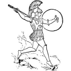 Dibujo de Mars listo para la batalla para colorear Dibujo de Mars listo para la batalla para colorear
