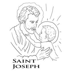 San José - Dibujos para colorear gratis