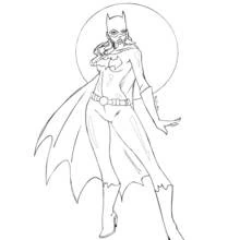Batichica - Dibujos para colorear gratis