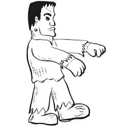 Frankenstein - Dibujos para colorear gratis