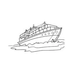 Barcos y Navíos - Dibujos para colorear gratis