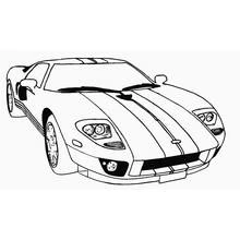 Coches - Dibujos para colorear gratis