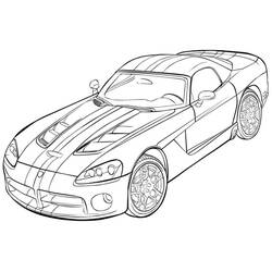 Ferrari - Dibujos para colorear gratis